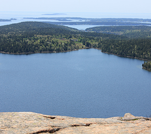 Jordan Pond from South Bubble