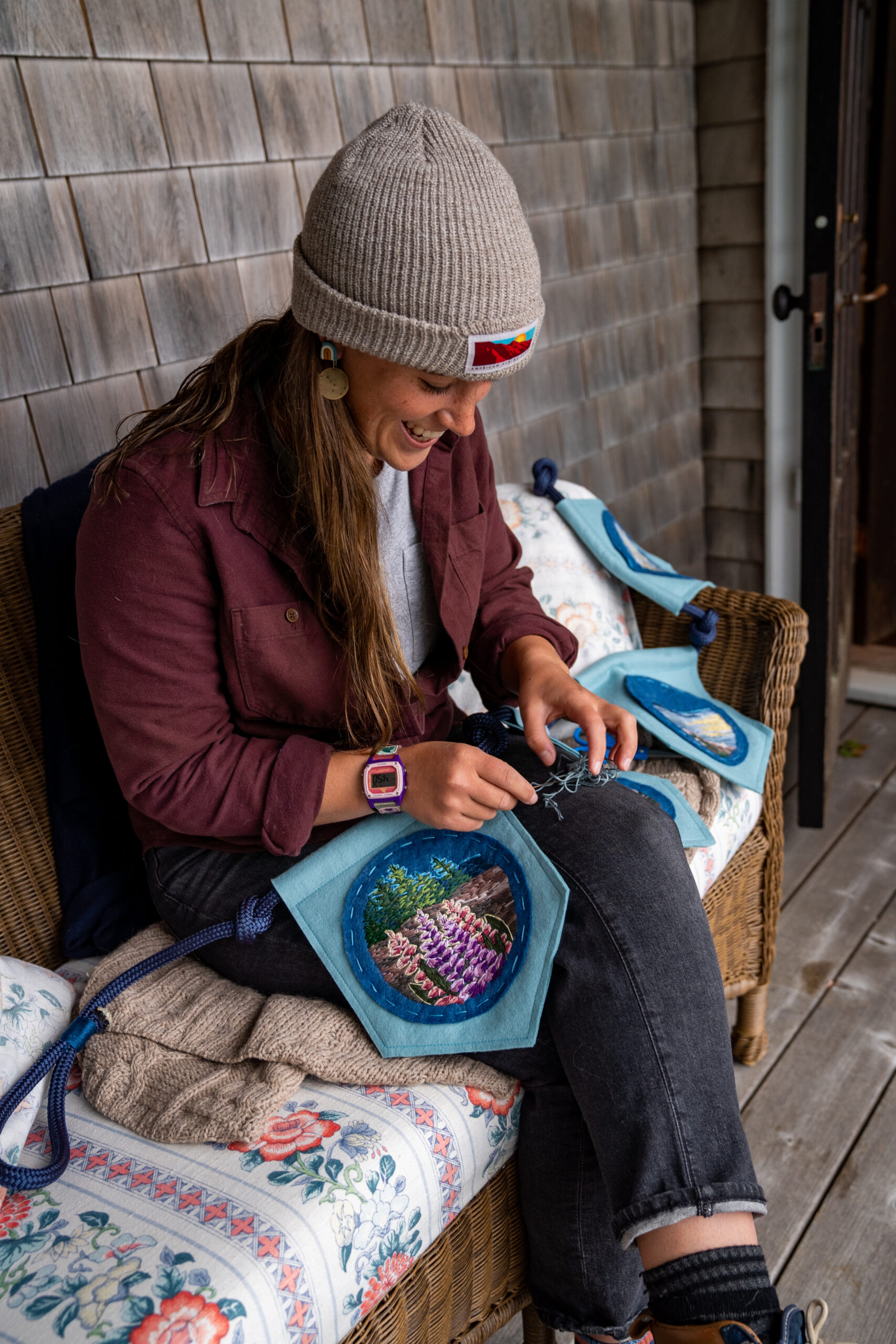 Emma Longcope: Stitching Art and Outdoors