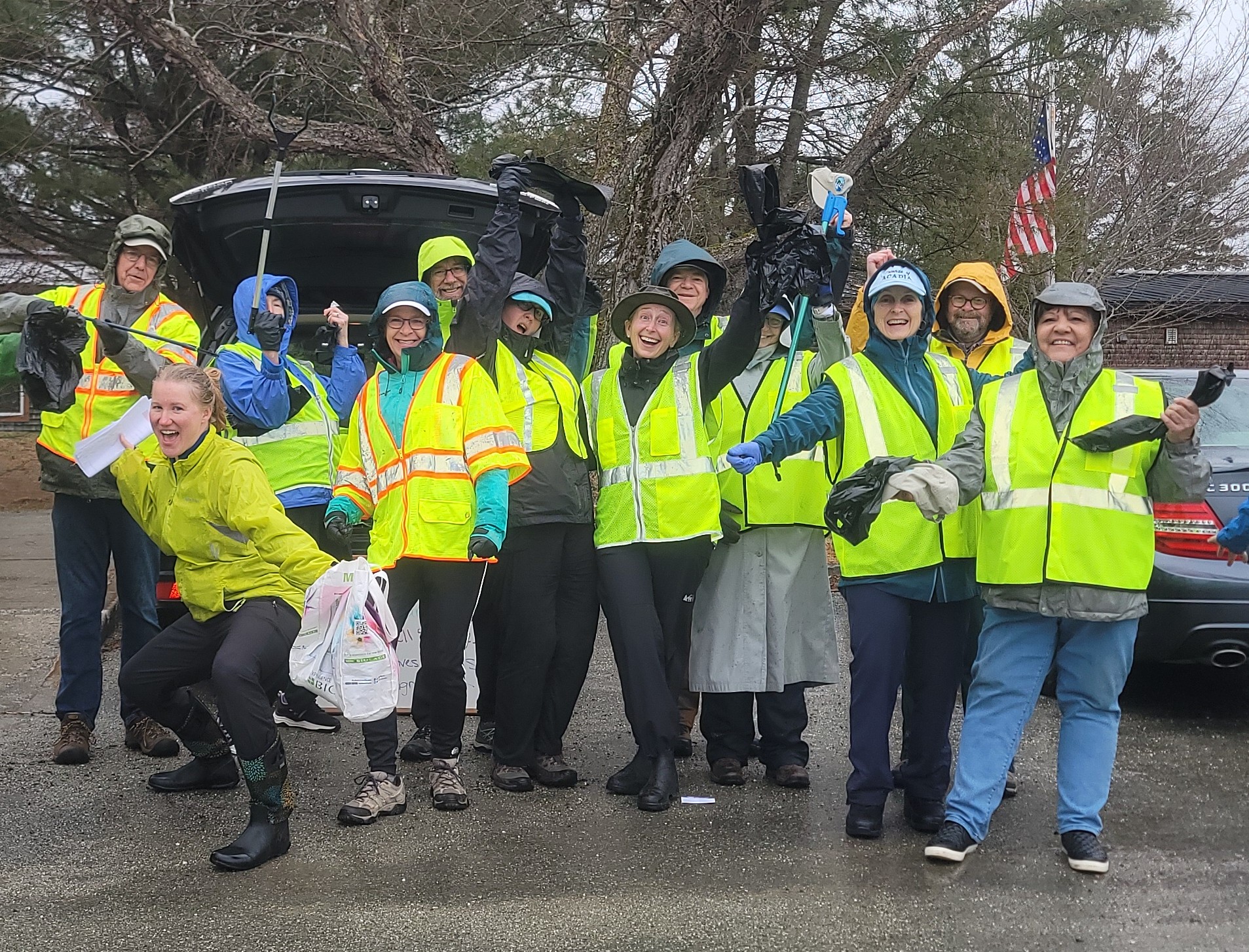 Thank You to this Year’s Might Crew of Earth Day Roadside Cleanup Volunteers